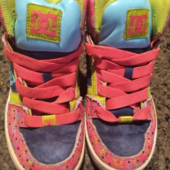 DC shoes high top sneakers size 1 - Picture 7 of 7